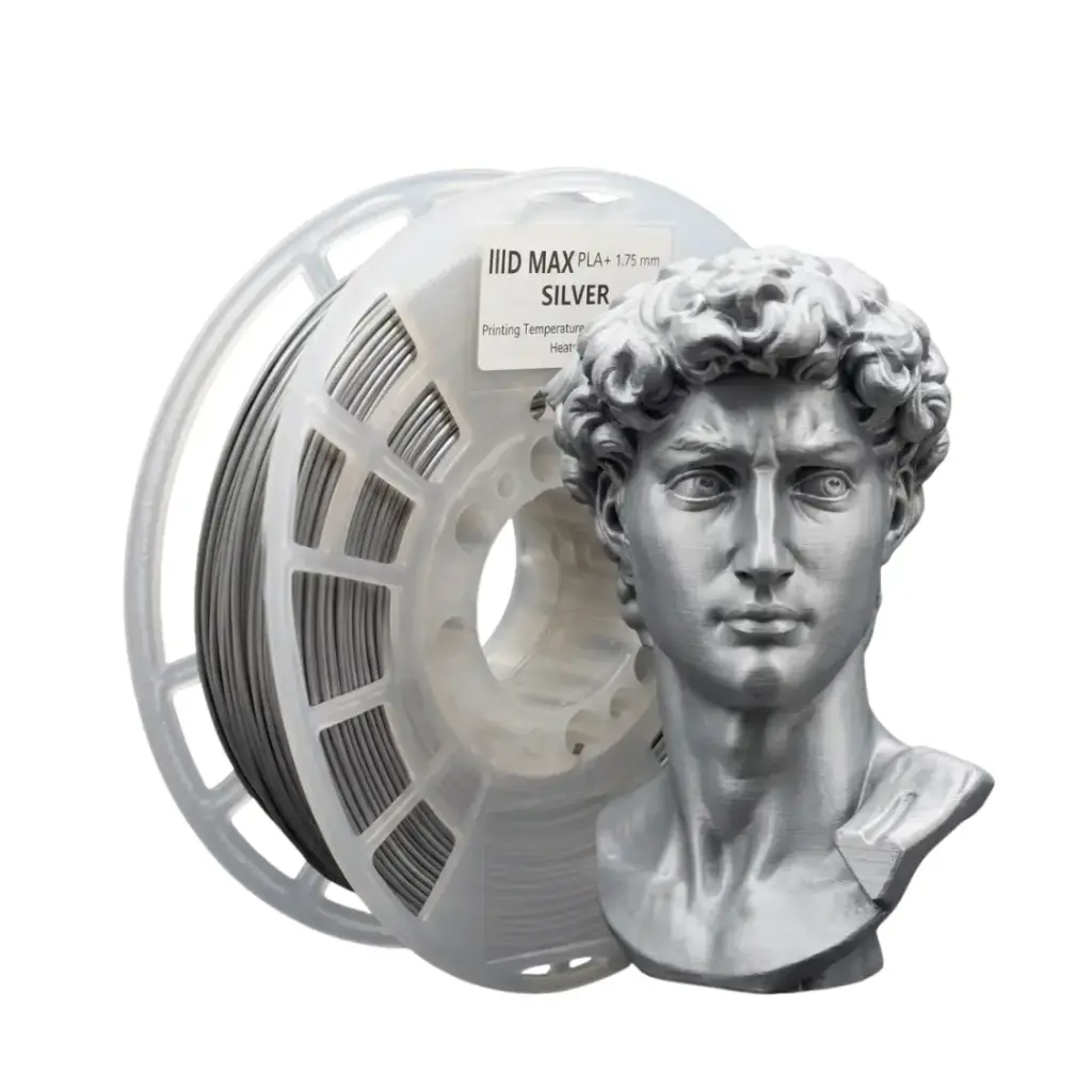Silver- 3D Printer Filament PLA-1.75mm_IIID MAX