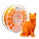 Filamento PLA 1.75mm IIID MAX naranja fluorescente fluo orange para impresion 3D