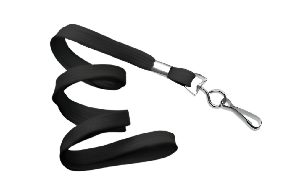 Cordón sujetador negro para carnet