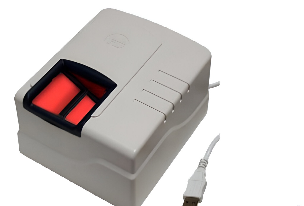Escanner para una o dos huellas digitales S680, 500dpi de resolcion, conexion USB, material contra golpes