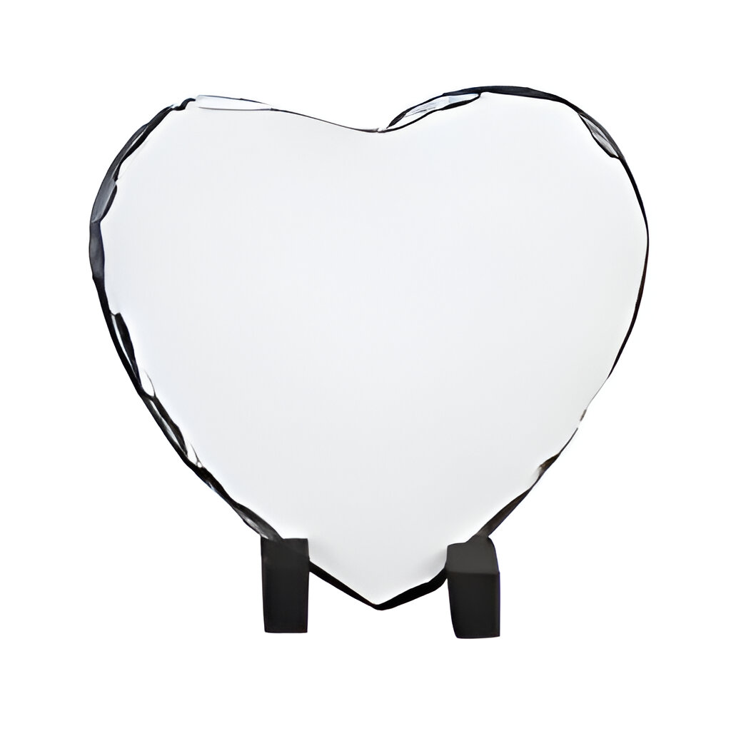 Piedra para Sublimar forma de Corazón 15x15 cm Brillante (Gloss)