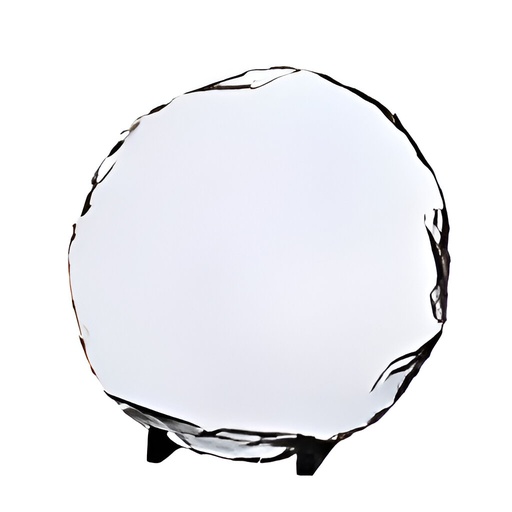 [SFS-R10-S-M] Piedra para Sublimación Redonda 15 × 15 cm Matte | Placa Decorativa Personalizable