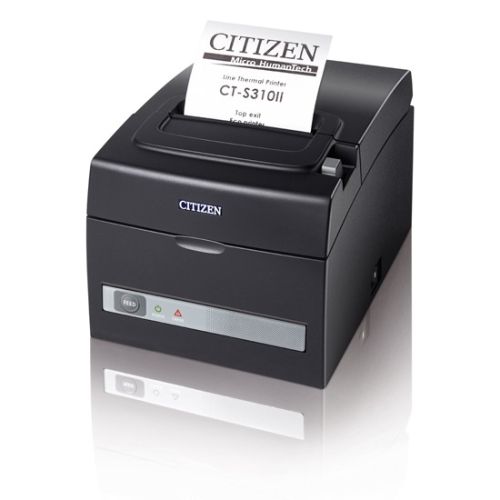 [CT-S310II-U-BK] Impresora Termica de recibos Citizen CT-310li , 160Mm, color negro, conectividad USB y Serial