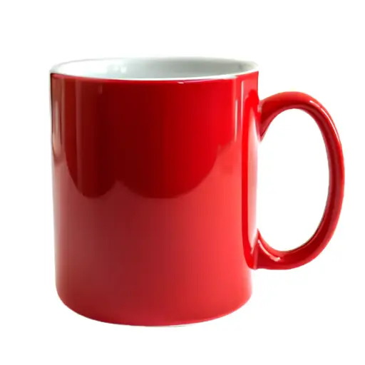 [1000303] Taza Mágica McKAKO 11oz. (Gloss Finish, Rojo)