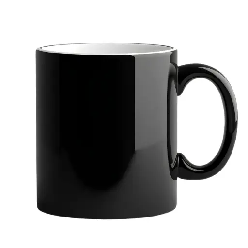 [1000301] Taza mágica McKAKO 11oz. (Gloss Finish, Negra)