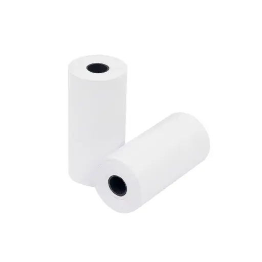 10021232 ZEBRA Receipt, Paper, 3.1406in x 50ft (79.8mm x 15.2m); DT, Z-Perform 1000D 2.4 mil, Uncoated, 0.5in (12.7mm) core, 50/box, Plain